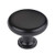 Knobs for Dresser Drawers - homdiy MOLS5551BK Matte Black Cabinet Knobs Pulls and Knobs for Kitchen Cabinets Bathroom Cabinet Knobs Dresser Pull Knobs 5 Pack