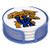 Thirstystone Stoneware Drink Coaster Set with Holder, University of Kentucky