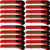 20x Bulk Red Utility Knife Box Cutters Snap Off Blade