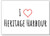 I Love Heritage Harbour fridge magnet