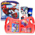 Marvel Spider-Man Art Set Bundle ~ 40 Pc Superhero Art Kit with Spiderman Coloring Utensils, Brushes, Art Pad, Stickers and More -Spiderman Color Kit-