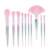 10 Pcs Makeup Brush Set Beauty Tools Large Fan Shape Blush Brush Makeup Brush