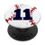 Number 11 Baseball Player Softball Jersey Mom Dad Fan Kid PopSockets Grip and Stand for Phones and Tablets
