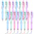 16 Pieces Multicolor Ballpoint Pen 4-in-1 Retractable Pens 0.7 mm Colored Shuttle Pens Fine Point Gel Ink Pens for Taking Notes Writing Journaling and Marking, School Office Supplies