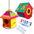 POYLKJGYT DIY Bird House Kit for Kids-2 Pack Big Size Build and Paint Birdhouse Crafts for Kids,Wood Project for Girls Boys Toddlers Ages 3-5 8-12 POYLKJGYT DIY Bird House Kit for Kids-2 Pack Big Size Build and Paint Birdhouse Crafts for Kids,Wood Project for Girls Boys Toddlers Ages 3-5 8-12