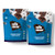 nib mor Organic Dark Chocolate Snacking Squares - Plant Based, Vegan, Gluten Free Chocolate Snacks - 72 percent Cacao - Blueberry - 3.28oz bags -Pack of 2-