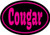 WickedGoodz Cougar Vinyl Window Decal - Funny Bumper Sticker - Perfect Sexy Gag Gift