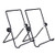 MOACC Tablet Holder Stand, Universal Multi-Angle Non-Slip Adjustable Holder Cradle Compatible for 9-10.1 inch Tablet PC, Pad (2 Pack)