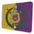 Omega Psi Phi Mouse Pad with Non-Slip Rubber Base, Premium-Textured  and  Waterproof Mousepads Bulk with Stitched Edges, Mouse Pads for Computers, Laptop, Office  and  Home