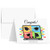 Graduation Congratulations Greeting Cards Congrats You Did It Class of 2021  Cute  and  Funny Zoom Call Graduates School University College Folding Greetings - -A2- 4.25 x 5.5 - 25 Cards  and  Envelopes