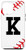 iPhone 12 Pro Max Baseball Letter K Initial Gift Ball Player Gift for Guys Case