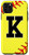 iPhone 11 Pro Max Softball Letter K Initial Gift Ball Player Gift for Girls Case