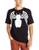 Marvel Men's Leggs Short Sleeve T-Shirt, Black, X-Large