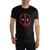 Marvel Comics Deadpool Graffiti Mask Men's Black T-Shirt Tee Shirt-X-Large