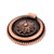 Aexit Flower Round Cabinet Hardware Head Design Dresser Cupboard Door Pull Ring Handle Round Knob Bronze Tone Pulls w Screw