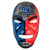 Franklin Sports NFL New York Giants Fan Face Mask - Team Fan Masks for NFL Football Games and Tailgates - Sports Fan Face Mask - Face Paint Masks Franklin Sports NFL New York Giants Fan Face Mask - Team Fan Masks for NFL Football Games and Tailgates - Sports Fan Face Mask - Face Paint Masks