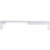 Top Knobs TK257 Modern Metro Series 7 inch Center Notched Handle Pull, Polished Chrome