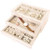 Kingrol 3-Drawer Jewelry Box, Clear Acrylic Jewelry Storage Case Display, Velvet Jewelry Organizer for Ring Stud Earring Bangle Bracelet Necklace Kingrol 3-Drawer Jewelry Box, Clear Acrylic Jewelry Storage Case Display, Velvet Jewelry Organizer for Ring Stud Earring Bangle Bracelet Necklace