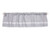 Grey Tailored Window Valance by The Peanut Shell - 100 percent Cotton Sateen