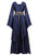 AOLAIYAOQU Women's Medieval Renaissance Dress Halloween Cosplay Costumes Victorian Irish Retro Gown Long Dress Navy M