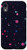 iPhone XR pink and blue artistic speckled ink splatter pattern Case