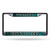 Rico Industries NCAA Coastal Carolina Chanticleers Standard Chrome License Plate Frame