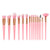 15 Pcs Makeup Brush Set Makeup Tools Loose Powder Fan Brush Powder Handle