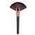Drametree Large Fan-shaped Brush Fan-shaped Powder Fly Powder Brush Makeup Brush Face Loose Powder High-gloss Contour Makeup Brush Sweeping Fan Brush Large Flat Head Sweeping The Remaining Powder