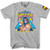 WWE Men's Ultimate Warrior T-Shirt, Heather Grey, Extra Large