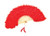 Bristol Novelty BA088 Feather Fan Red, One Size