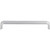 Top Knobs TK264 Modern Deco Series 7 inch Center Handle Pull, Polished Chrome