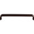 Top Knobs TK264 Modern Deco Series 7 inch Center Handle Pull, Oil Rubbed Bronze