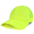 Armycrew Lightweight Bright Neon Color Polyester High Visibility Baseball Cap - Neon Green