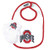 Future Tailgater Ohio State Buckeyes Baby Bib and Socks with Lace Set