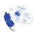 American Diagnostic Corporation Adsafe Plus Cpr Face Shield With Keychain Royal Blue
