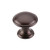 Top Knobs M1224 Dakota 1-1/4" Rounded Knob, Oil Rubbed Bronze