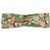Lunarable Green Oriental Headband, Cluster of Spring Flower Hand Fan Scattered on Geometric Background, Elastic and Soft Women's Bandana for Sports and Everyday Use, Multicolor
