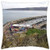 LESGAULEST Throw Pillow Cover -24x24 inch- - Scarborough Harbour Sea Cliffs Harbor Yorkshire