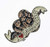 I love danger noodles soft enamel pin Funny snake ball python enamel pin