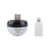 Disco Light-3W RGBW Mini USB Disco Light Cellphone Portable Crystal Magic Ball Lamp for Party DJ Disco-Apple interface-