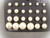 Cream Set Pack 12 Pair Graduated Plastic Faux Pearl Bead Ball Stud Post Earrings For Women Set