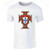 Portugal Soccer National Team Football Retro Crest White L Graphic Tee T-Shirt for Men