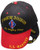 AES 1st Marine Division The Mighty First U.S. Marines Black/Red Embroidered Ball Cap Hat