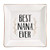 Caraknots Nana Gifts Best Nana Ever Ring Trinket Dish Funny Nana Birthday Gifts for Grandma Nana Women Jewelry Tray Ceramic Decorative Ring Dish for Christmas Mother Day Hanukah Gifts