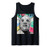 Feel-Ink Enmascarado Plata Mexican Wrestler Legend El Santo Tank Top