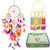 Asian Hobby Crafts DIY Premium Dream Catcher Kit  Make one Complete Multi Ring Dream Catcher -Multicolor-