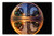 LESGAULEST Doormat Floor Rug/Mat -23.6 x 15.7 inch- - City Blue Hour Glass Ball Photo Effect Ball About