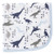 Touched by Nature Organic Receiving Blanket, Dino, One Size