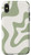 iPhone X/XS Retro Liquid Swirl Abstract Aesthetic Pattern Sage Green Case