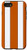 iPhone SE -2020- / 7 / 8 Texas Fan Burnt Orange White Striped Pattern Long Horn Case